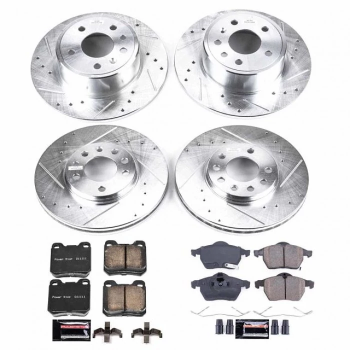 Power Stop® - Front and Rear Z23 Evolution Sport Brake Kit