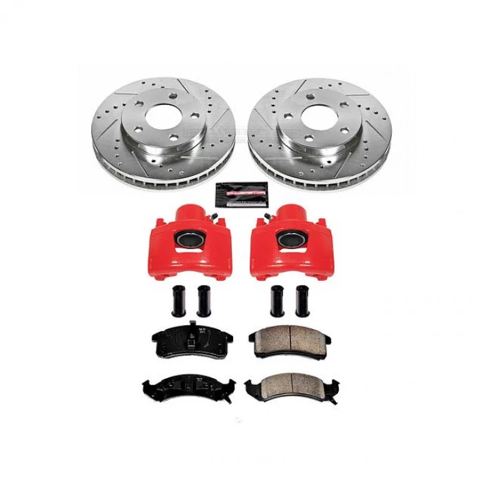 Power Stop® - Front Z23 Evolution Sport Brake Kit with Calipers