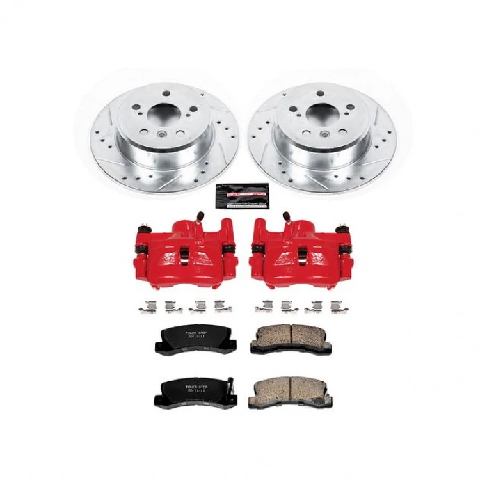 Power Stop® - Rear Z23 Evolution Sport Brake Kit with Calipers