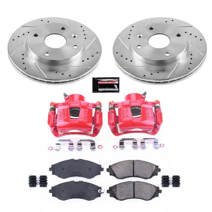 Power Stop® - Front Z23 Evolution Sport Brake Kit with Calipers