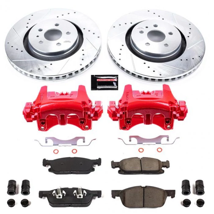 Power Stop® - Front Z23 Evolution Sport Brake Kit with Calipers