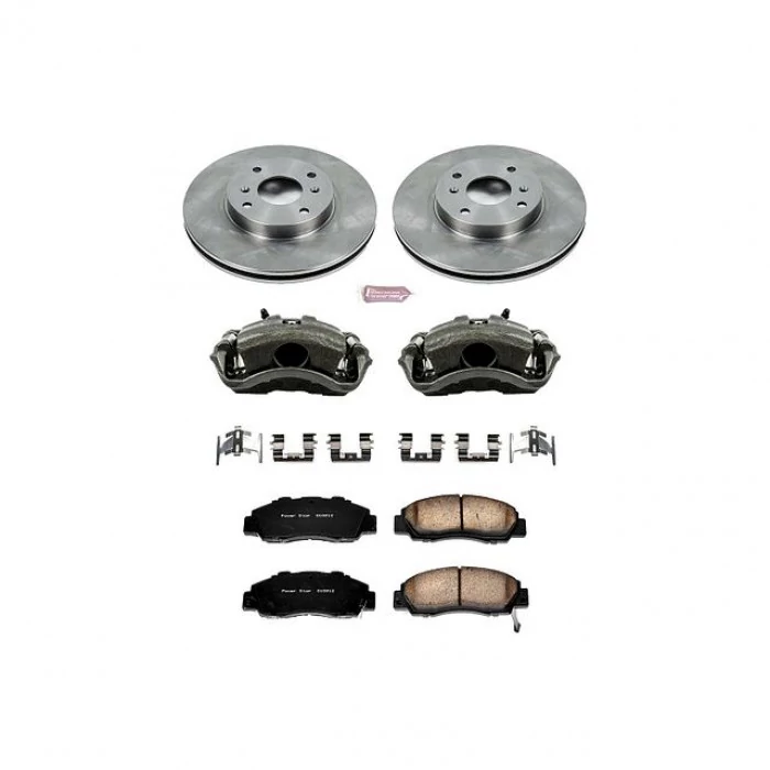 Power Stop® - Front Z17 Autospecialty Brake Kit with Calipers