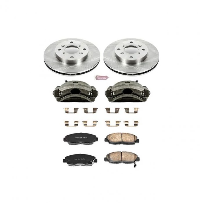 Power Stop® - Front Z17 Autospecialty Brake Kit with Calipers