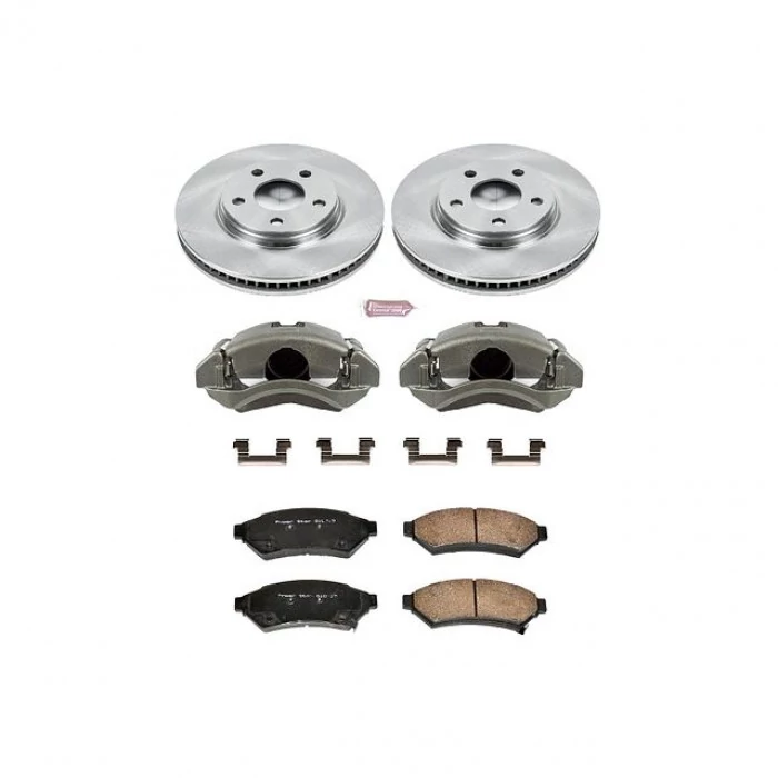 Power Stop® - Front Z17 Autospecialty Brake Kit with Calipers