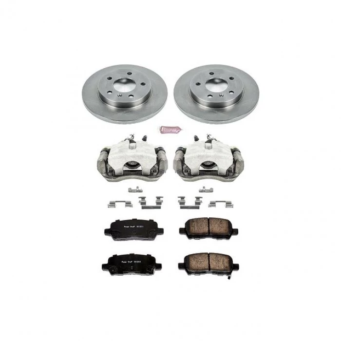 Power Stop® - Rear Z17 Autospecialty Brake Kit with Calipers