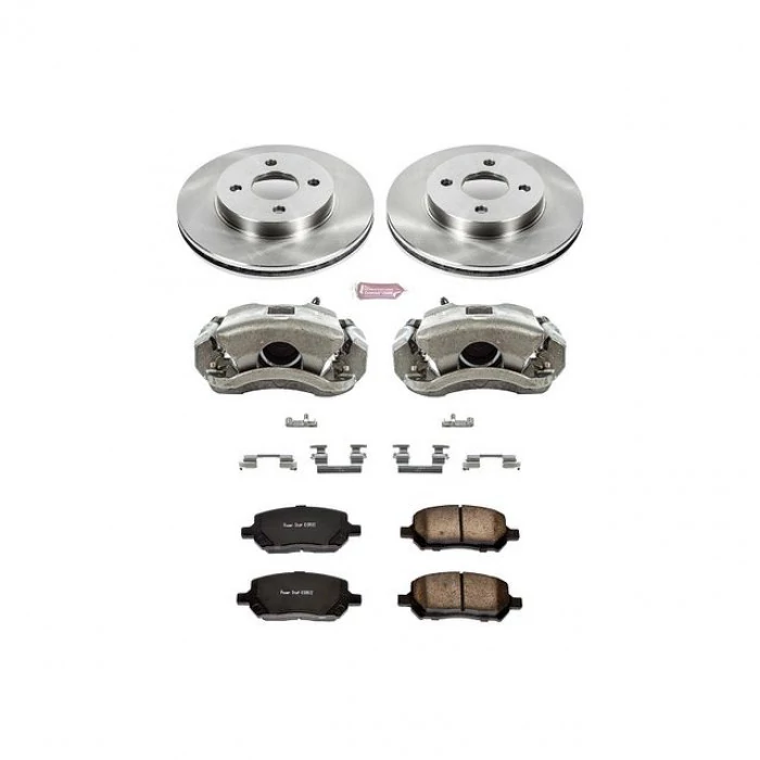 Power Stop® - Front Z17 Autospecialty Brake Kit with Calipers