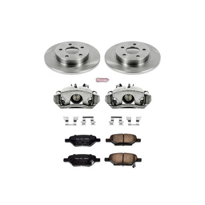 Power Stop® - Rear Z17 Autospecialty Brake Kit with Calipers