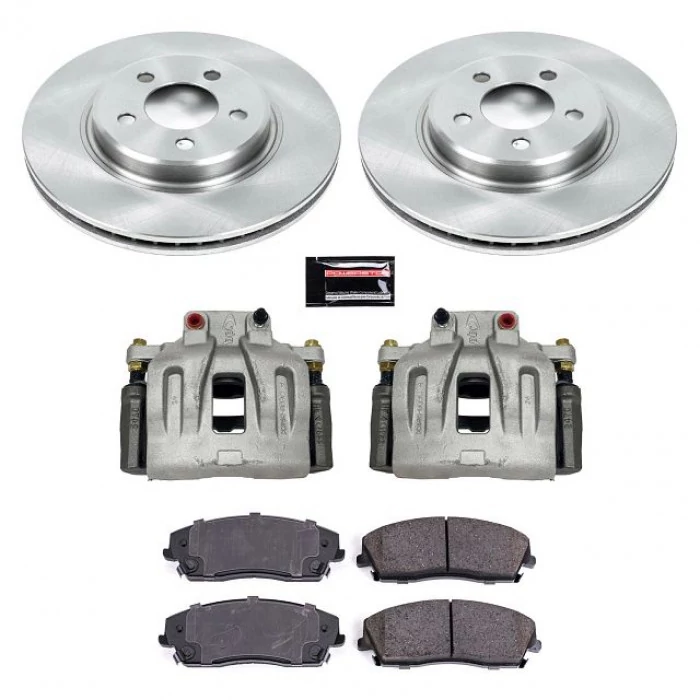 Power Stop® - Front Z17 Autospecialty Brake Kit with Calipers