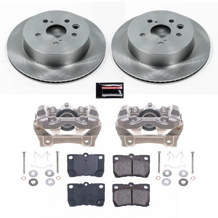 Power Stop® - Rear Z17 Autospecialty Brake Kit with Calipers