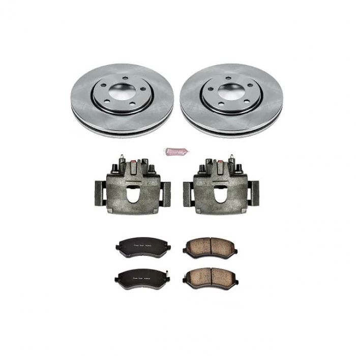 Power Stop® - Front Z17 Autospecialty Brake Kit with Calipers