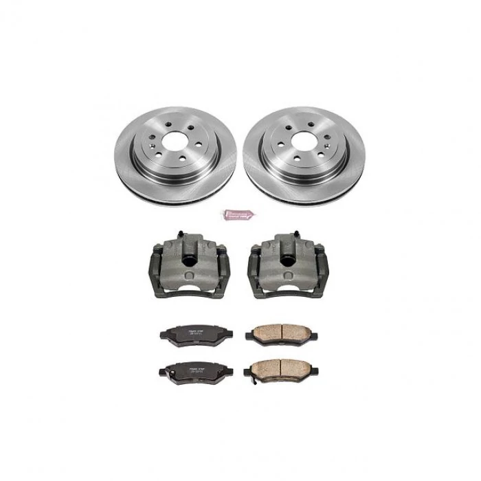 Power Stop® - Rear Z17 Autospecialty Brake Kit with Calipers