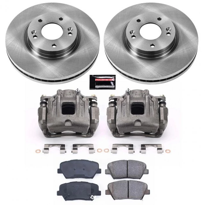 Power Stop® - Front Z17 Autospecialty Brake Kit with Calipers