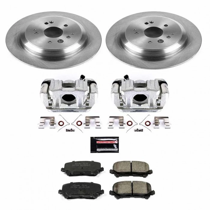 Power Stop® - Rear Z17 Autospecialty Brake Kit with Calipers