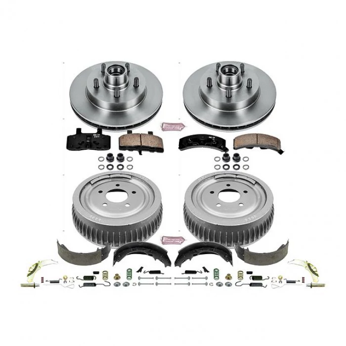 Power Stop® - Front and Rear Z17 Autospecialty Brake Kit