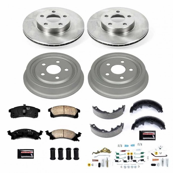 Power Stop® - Front and Rear Z17 Autospecialty Brake Kit