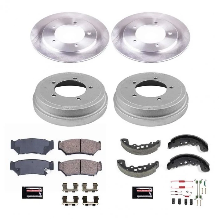 Power Stop® - Front and Rear Z17 Autospecialty Brake Kit