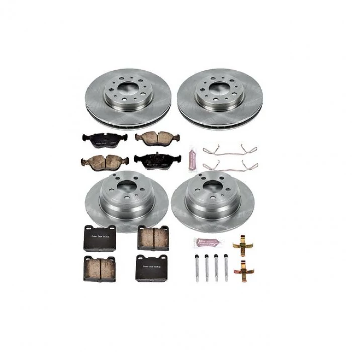 Power Stop® - Front and Rear Z17 Autospecialty Brake Kit