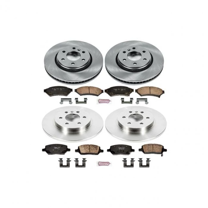 Power Stop® - Front and Rear Z17 Autospecialty Brake Kit