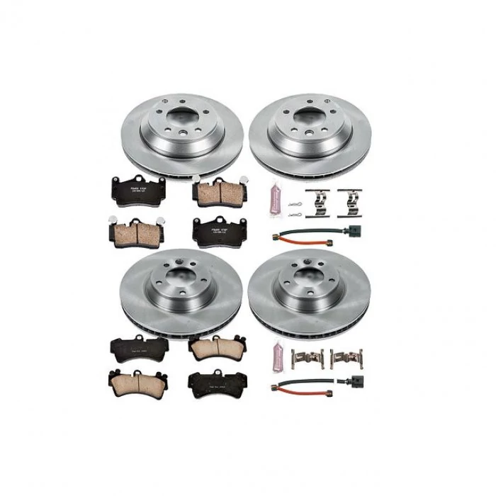 Power Stop® - Front and Rear Z17 Autospecialty Brake Kit