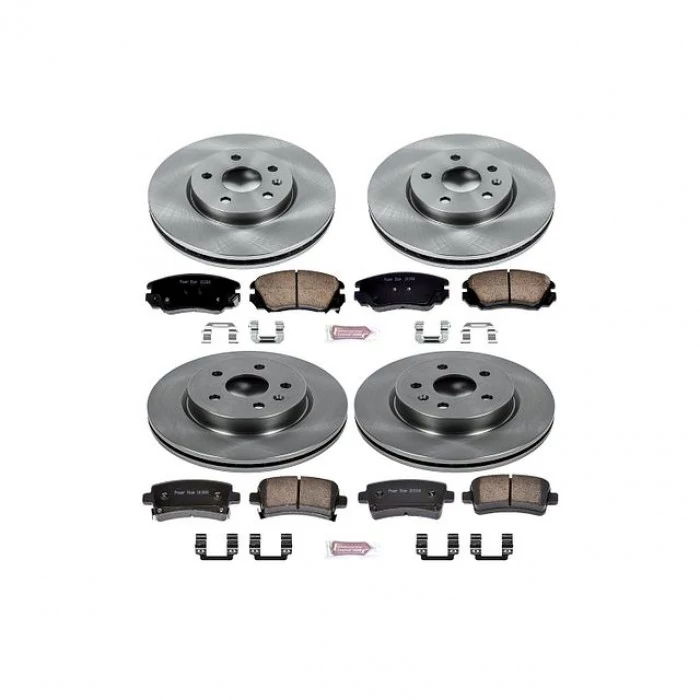 Power Stop® - Front and Rear Z17 Autospecialty Brake Kit