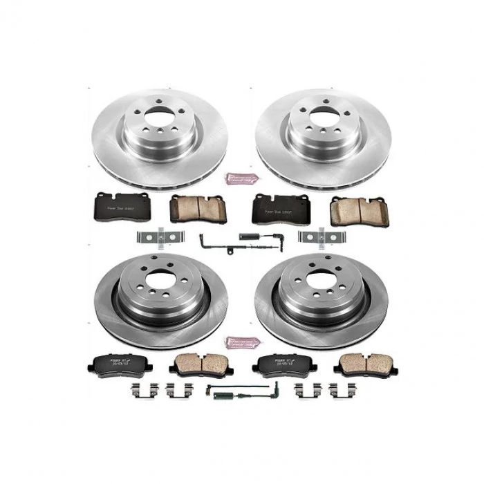 Power Stop® - Front and Rear Z17 Autospecialty Brake Kit