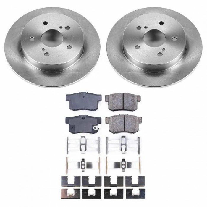 Power Stop® - Rear Z17 Autospecialty Brake Kit