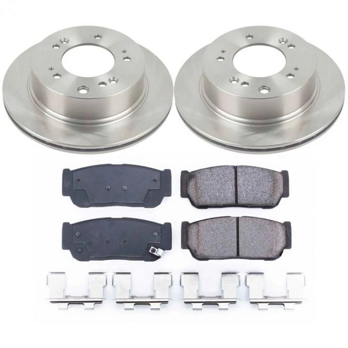 Power Stop® - Rear Z17 Autospecialty Brake Kit