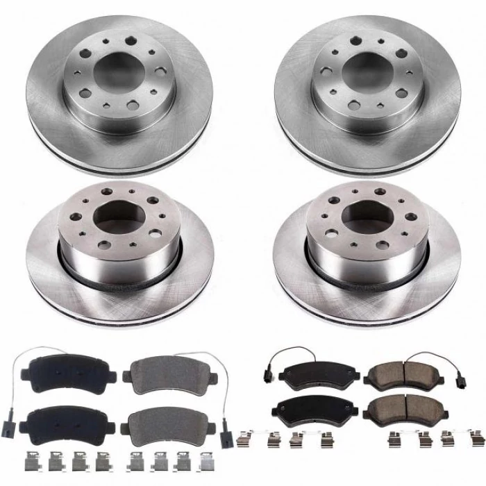 Power Stop® - Front and Rear Z17 Autospecialty Brake Kit