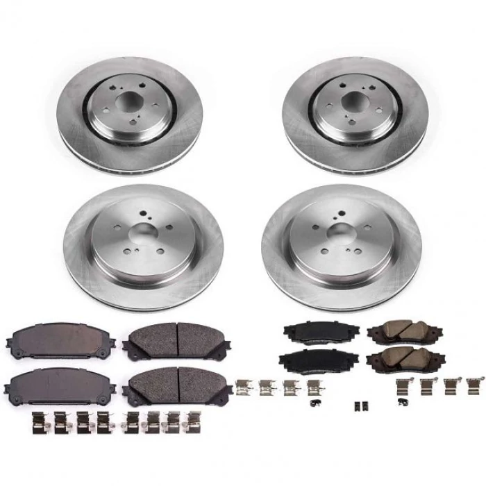 Power Stop® - Front and Rear Z17 Autospecialty Brake Kit