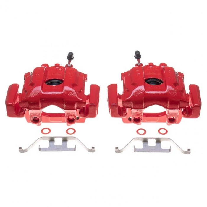 Power Stop® - Rear Powder Coated Brake Calipers