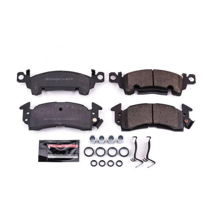 Power Stop® - Front or Rear Z23 Evolution Sport Brake Pad with Hardware