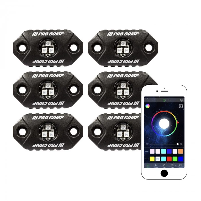 Pro Comp® - Multicolor LED Rock Light Kit