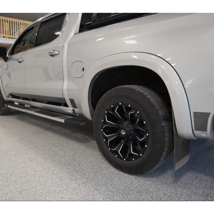 Putco® - Black Platinum Rocker Panel with Chevy Logo