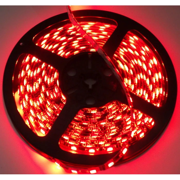 Race Sport® - 16ft(5M) 5050 LED Tape Strip Reel Custom Lighting System (Red)
