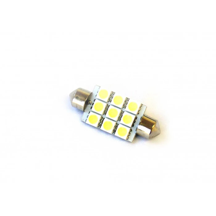 Race Sport® - 42mm 5050 White LED 9 Chip Bulbs