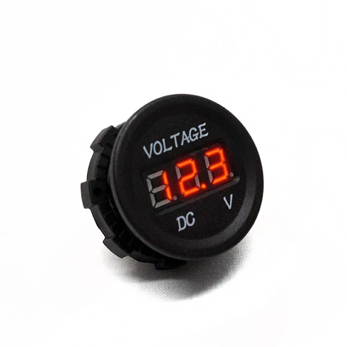 Race Sport® - DC Socket DC5-30V Voltmeter Socket 1 Standard Nut 1