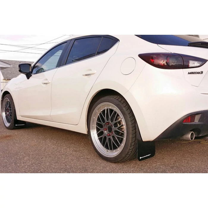 Rally Armor® - UR Series Red Mud Flaps with Red Logo