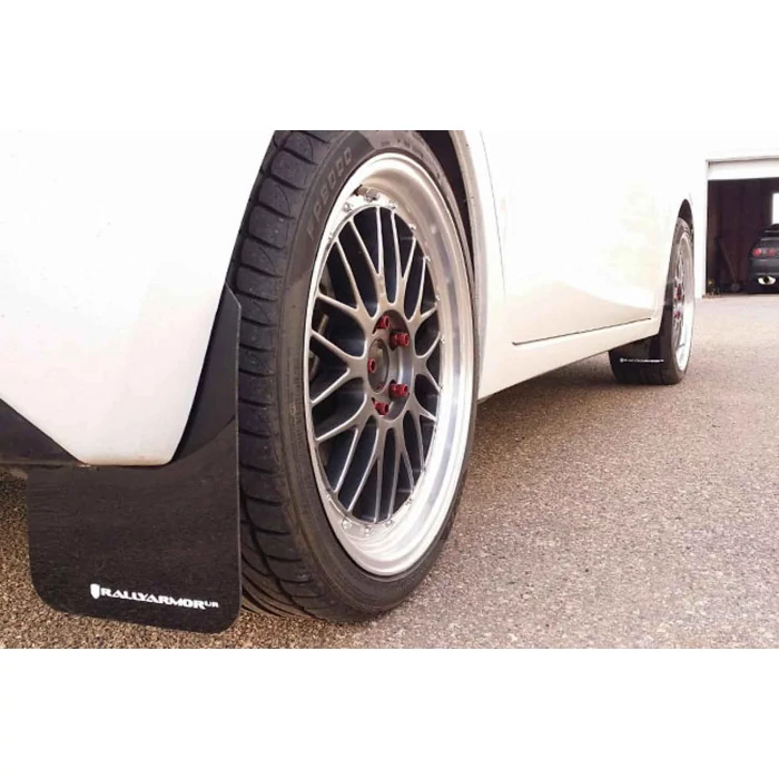 Rally Armor® - UR Series Red Mud Flaps with Red Logo