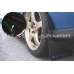 Rally Armor® - UR Series Black Mud Flaps with Blue Logo