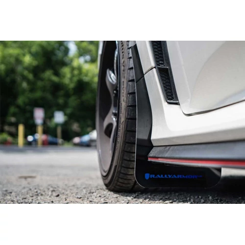 Rally Armor® - UR Series Black Mud Flaps with Dark Grey Logo