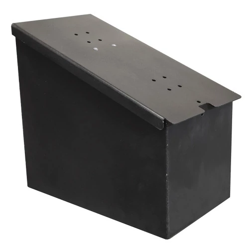 Black Textured Storage Box