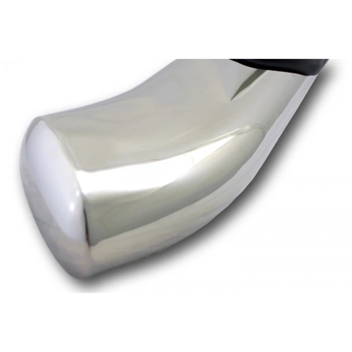 Raptor Series® - Polished Stainless Steel OE Style Curved Oval Step Tube