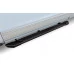 Raptor Series® - Black Textured Stainless Steel 5" Tread Step Slide Track Oval Running Boards