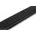 Raptor Series® - Black Textured Stainless Steel 5" Tread Step Slide Track Oval Running Boards