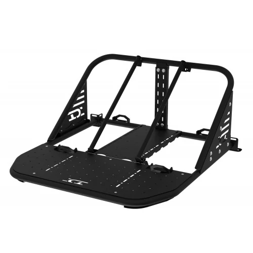 Black Textured Chase Tire Rack