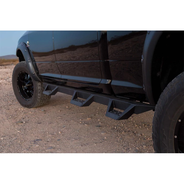 Raptor Series® - Magnum Black Textured RT Wheel to Wheel Steps