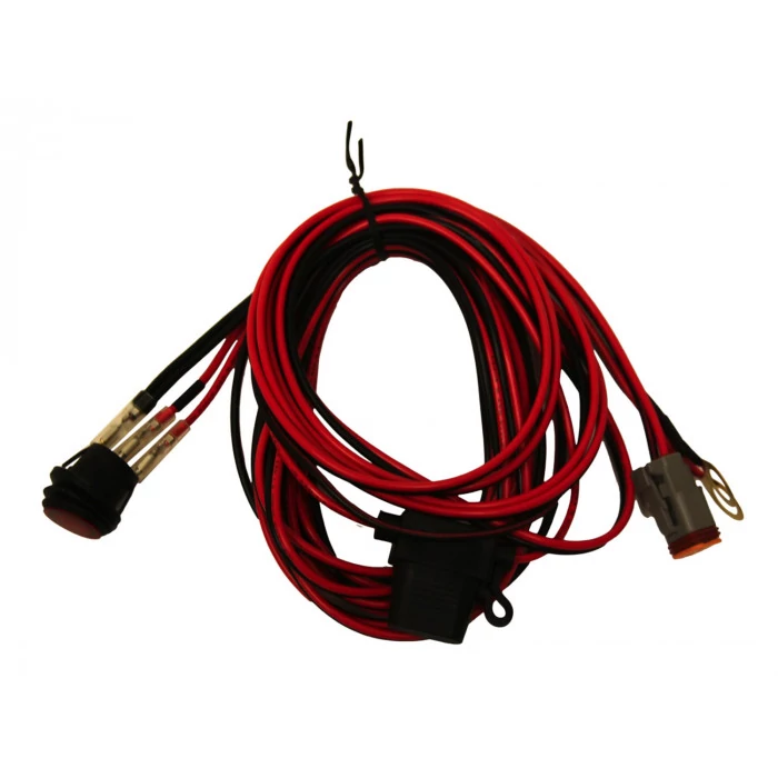 Rigid Industries® - Wire Harness for 4-6 Inch E-Series, 6-10Inch SR-Series