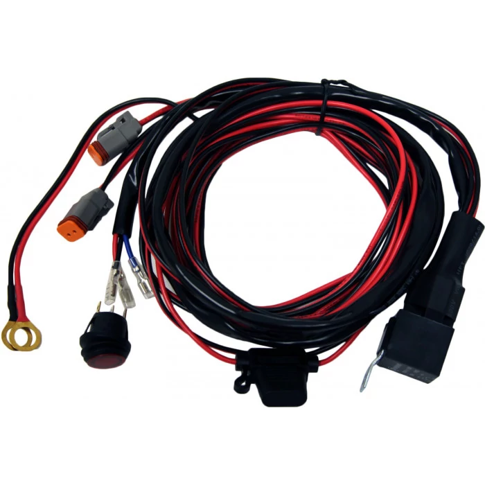 Rigid Industries® - 14 ft. Length Wire Harness for D-Series Pair and SR-Q Series Pair