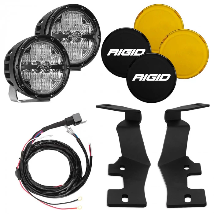 Rigid Industries® - A-Pillar Light Mount Kit with 6 inch 360-Series LED Light