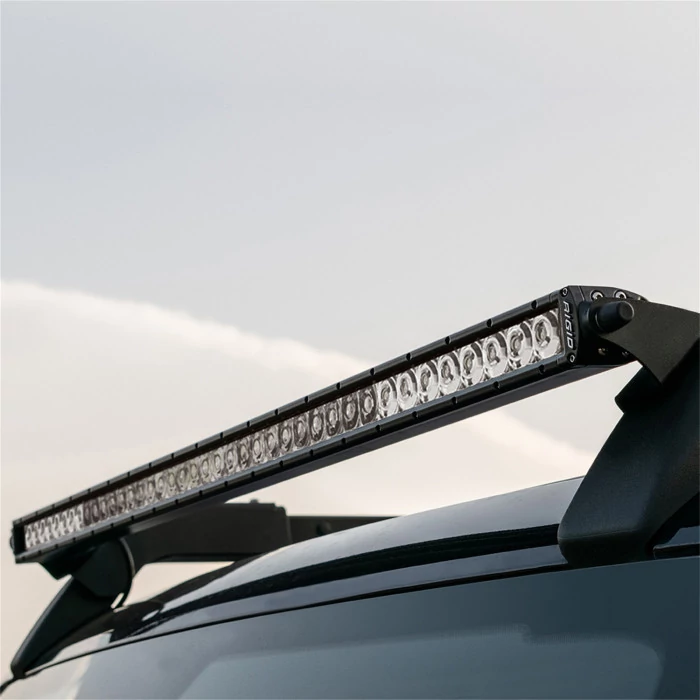 Rigid Industries® - Roof Rack Light Kit with SR Spot/Flood Combo Bar
